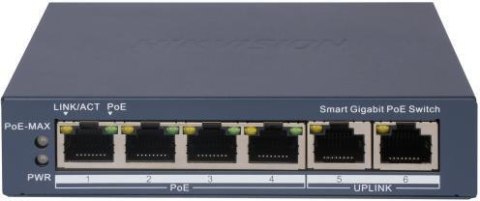 SWITCH HIKVISION DS-3E1506P-EI(O-STD) LinkVu