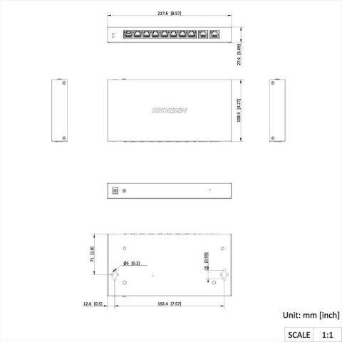 SWITCH HIKVISION DS-3E1506P-EI(O-STD) LinkVu