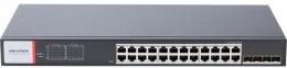 Switch Hikvision DS-3T1528HP-SI-24P4F/No Power