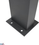 HYBRYDOWY SŁUPEK OGRODOWY LED BEMKO SOLVEO 7W 600LM 3000K/4000K/6500K 80CM IP65 DARK GREY CZ.PIR