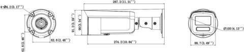 Kamera IP Hikvision DS-2CD2T46G3-4IZY(2.8/4mm)