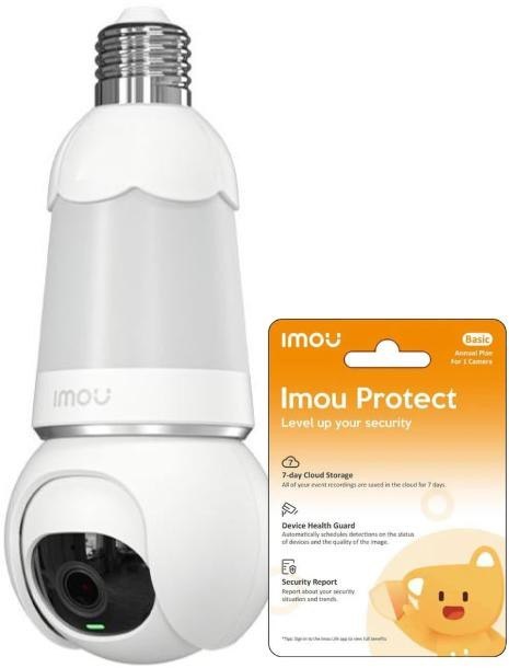 Kamera IP Imou kamera żarówka Bulb Cam z chmurą Imou Protect na rok