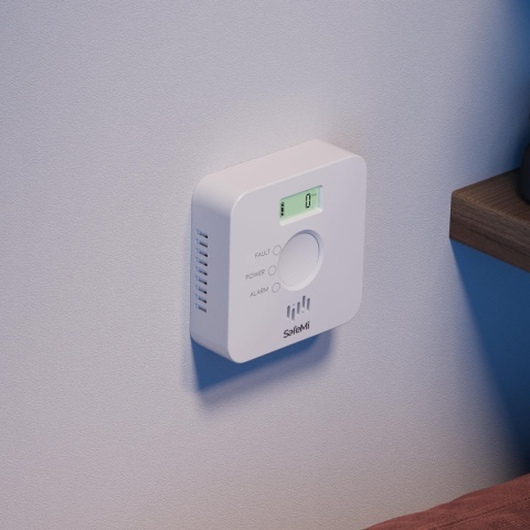 SAFEMI Czujnik dymu - WiFi - Gwarancja 3 lata SHC-10W SAFEMI