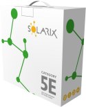 KABEL SKRĘTKA SOLARIX CAT.5E U/UTP PVC karton 305m