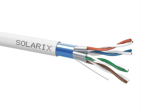 KABEL SKRĘTKA SOLARIX CAT.6A F/FTP LSOH Dca-s2,d2,a1 szpula 500m