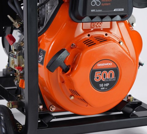 AGREGAT PRĄDOTWÓRCZY DIESEL DAEWOO DDAE 9000DXE-3 6.3kW