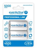 Akumulatorki C / R14 everActive Ni-MH Ni-MH 5000 mAh Professional line (box 2 szt.) EVERACTIVE