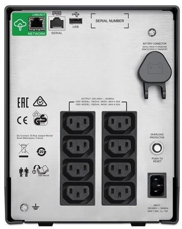 APC Zasilacz awaryjny SMC1500IC SmartUPS C 1500VA/900W Tower SmartConnect