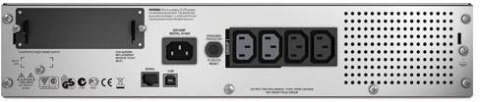 APC Zasilacz awaryjny SMT750RMI2UNC SMART-UPS 750VA/500W R2U + AP9641