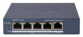 Switch Hikvision DS-3E1505P-EI 4-portowy PoE Model: DS-3E1505P-EI