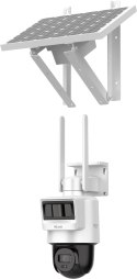 Kamera IP Hilook PTZ-N2C400I-K/4G/C05S10 2.8mm z panelem solarnym LTE/4G 4MP
