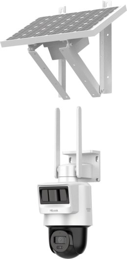 Kamera IP Hilook PTZ-N2C400I-K/4G/C05S10 2.8mm z panelem solarnym LTE/4G 4MP