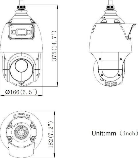 Kamera IP PTZ Hikvision DS-2SE4C425MWG-E/14(F0)