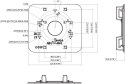 Uchwyt adapter MT-P152 Opakowanie zbiorcze 10szt.