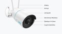 Kamera IP WiFi Reolink W320 5Mpix Wi-Fi P2P biała