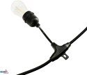 SOLARNA GIRLANDA OGRODOWA LED BEMKO SOLBEE 3W 3000K 10SZT 10M IP65 CZARNA C83-SOB-003BL-3K