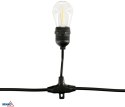 SOLARNA GIRLANDA OGRODOWA LED BEMKO SOLBEE 3W 3000K 10SZT 10M IP65 CZARNA C83-SOB-003BL-3K