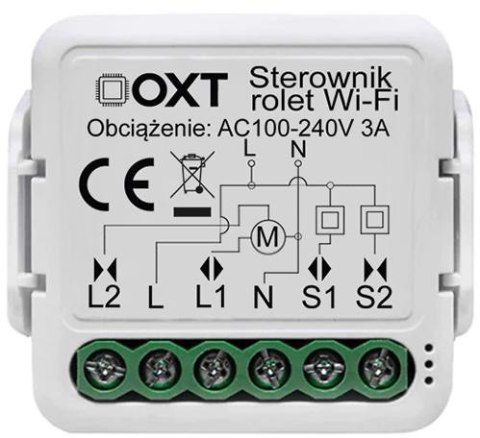 Moduł OXT mini sterownik rolet WiFi TUYA T227