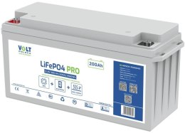 Akumulator Volt Polska LiFePO4 12,8V 200 Ah (200A) + BMS + BLUETOOTH + MATA