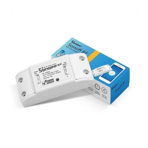 Inteligentny włącznik Sonoff RF R2 sterowany w zasięgu WiFi lub radiowo 433MHz Model: M0802010002