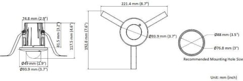 KAMERA IP HIKVISION DS-2CD2E43G2-U (2.8mm) PL