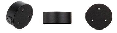 PFA13A-E-BLACK Adapter montażowy, puszka montażowa kamer Dahua serii HDWxxM Model: PFA13A-E-B