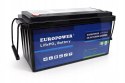 Akumulator 25,6V 100Ah LiFePO4 EUROPOWER seria LFP, bluetooth, mata grzewcza (trwałość ok 4000 cykli) Model: LFP/24/100/E/B/HT