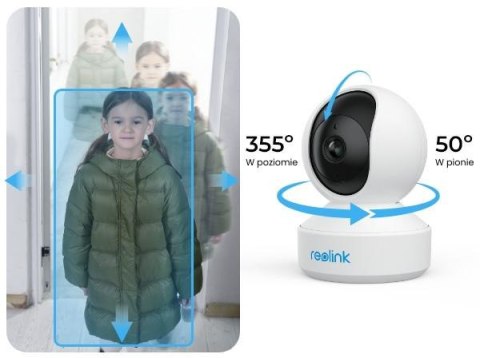 Kamera IP Reolink E Series E330 Biała 5MP Wi-Fi