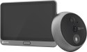 Wizjer do drzwi Ezviz CP4 4MP Wi-Fi srebrny